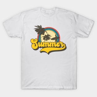 Summer means swimming T-Shirt